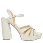 WOMENS ALKIE PLATFORM SANDAL - BONE