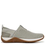 WOMENS ECHO KNIT SLIP ON SNEAKER - PALE GREEN