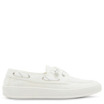 WOMENS GALLEY BOAT SHOE - WHITE