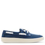 WOMENS GALLEY BOAT SHOE - NAVY