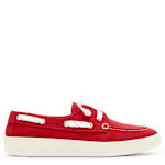 WOMENS GALLEY BOAT SHOE - RED