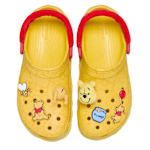 CROCS WOMENS WINNIE THE POOH CLASSIC PLATFORM CLOG - YELLOW