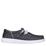 WOMENS WENDY FUNK FRIENDSHIP LACE SLIP ON SNEAKER - BLACK