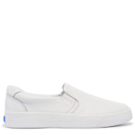 WOMENS PURSUIT LEATHER SLIP ON SNEAKER
