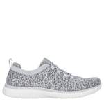 WOMENS VIRTUE SLIP ON SNEAKER - GREY