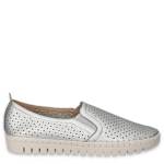 WOMENS FEDRA SLIP ON SNEAKER - SILVER