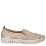 WOMENS FEDRA SLIP ON SNEAKER - CHAMPAGNE