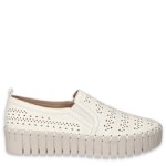 WOMENS PEPPY SLIP ON SNEAKER - WHITE