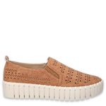 WOMENS PEPPY SLIP ON SNEAKER - TAN