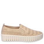 WOMENS PEPPY SLIP ON SNEAKER - NATURAL