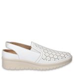 WOMENS PETAL SLIP ON SNEAKER - WHITE
