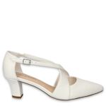 WOMENS ELEGANCE PUMP - WHITE