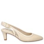 WOMENS GLISTEN PUMP - BONE