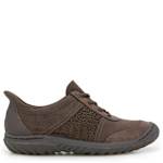 WOMENS VERONICA TOUCHLESS SNEAKER - DARK BROWN