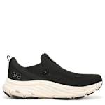 WOMENS DEVOTION MAX KNIT SLIP ON SNEAKER - BLACK