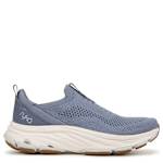 WOMENS DEVOTION MAX KNIT SLIP ON SNEAKER - BLUE