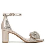 WOMENS FLORENCE BOW SANDAL - PLATINUM