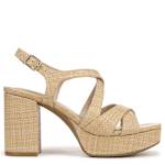 WOMENS ADRIANA PLATFORM SANDAL - NATURAL