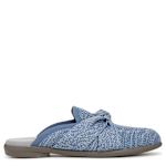 WOMENS KISSED MULE LOAFER - BLUE