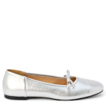WOMENS MISSY FLAT - SILVER