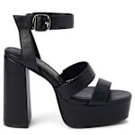 WOMENS SAVAGE PLATFORM SANDAL - BLACK
