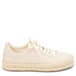 WOMENS WALLIS ESPADRILLE SNEAKER - NATURAL