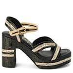 WOMENS ADELAIDE PLATFORM SANDAL - BLACK
