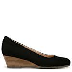 WOMENS BE FLEX WEDGE PUMP - BLACK