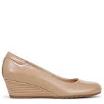 WOMENS BE FLEX WEDGE PUMP - TAUPE
