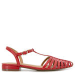WOMENS ULYSSA FLAT - RED