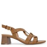 WOMENS UNA PUMP - DARK TAN