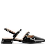 WOMENS GRETCHENN FLAT - BLACK