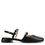 WOMENS GRETCHENN FLAT - BLACK