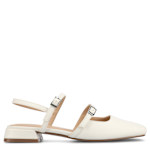 WOMENS GRETCHENN FLAT - WHITE