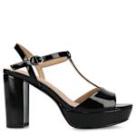 WOMENS NALIE PLATFORM SANDAL - BLACK