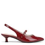 WOMENS MARILYN PUMP - DARK RED