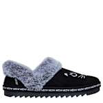 WOMENS COZY KISS SLIPPER - BLACK