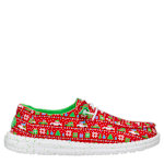 WOMENS WENDY HOLIDAY SWEATER SLIP ON SNEAKER