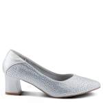 WOMENS SENNA DRESS PUMP - SILVER