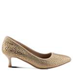 WOMENS TYANNA DRESS PUMP - GOLD