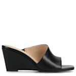 WOMENS CLEMENTINE WEDGE SANDAL - BLACK