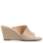 WOMENS CLEMENTINE WEDGE SANDAL - TAUPE