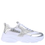 WOMENS SADIE SNEAKER - SILVER