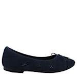 WOMENS CLARET FLAT