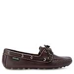 WOMENS ELANA BOAT SHOE - BROWN