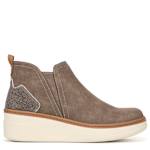 WOMENS CHARMING SLIP ON SNEAKER BOOT - GREY