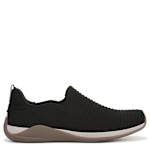 WOMENS ERA KNIT SLIP ON SNEAKER - BLACK