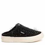 WOMENS CHEERY MULE SNEAKER - BLACK