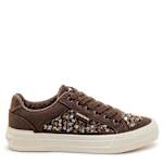 WOMENS CHEERY SNEAKER - BROWN