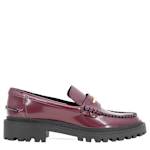 WOMENS LANEY LOAFER - DARK RED